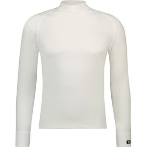 RJ Bodywear Thermo thermoshirt (1-pack), heren thermoshirt met opstaande boord, wit -  Maat: M