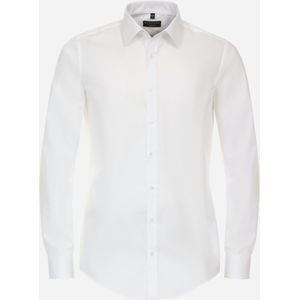 3 voor 99 | Redmond slim fit overhemd, popeline, wit 39/40
