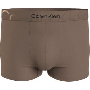 Calvin Klein Trunk (1-pack), heren boxers normale lengte, bruin -  Maat: S