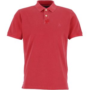 Marc O'Polo regular fit polo - heren poloshirt korte mouw - rood