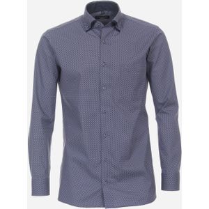 CASA MODA modern fit overhemd, mouwlengte 72 cm, popeline, blauw 41
