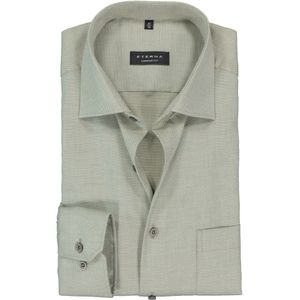 ETERNA comfort fit overhemd, Oxford, olijfgroen