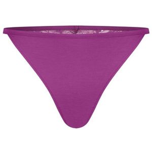 TEN CATE Secrets women string met kant (1-pack), dames string lage taille, paars