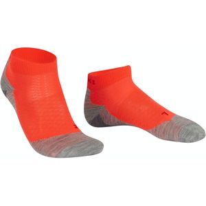 FALKE RU5 Race Short dames running sokken, neon rood (neon red) -  Maat: 35-36