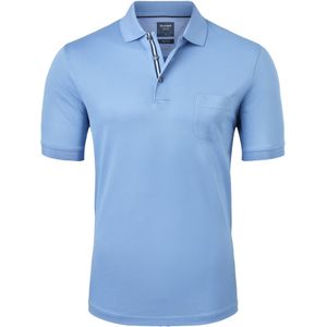 OLYMP modern fit poloshirt, lichtblauw