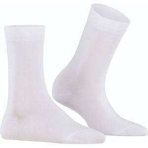 FALKE Cotton Touch damessokken, wit (white) -  Maat: 39-42
