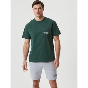 Bjorn Borg Ace heavy jersey T-shirt, groen -  Maat: L