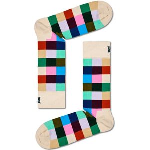 Happy Socks Rainbow Check Sock, unisex sokken - Unisex - Maat: 36-40