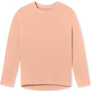 SCHIESSER Mix+Relax T-shirt, dames shirt lange mouw perzik