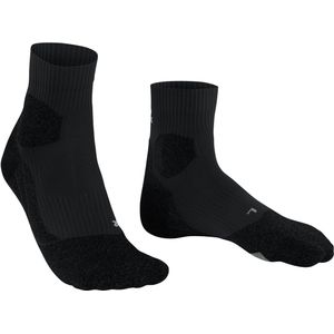 FALKE RU Trail Grip heren running sokken, zwart (black) -  Maat: 44-45