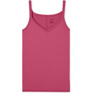SCHIESSER Personal Fit singlet (1-pack), dames spaghetti top roze -  Maat: L