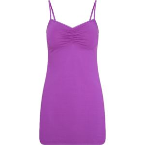RJ Bodywear Pure Color dames (strand) jurkje (1-pack), donkerroze