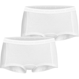 Bjorn Borg dames Core minishorts, boxers korte pijpen (2-pack), wit, wit