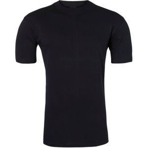 HOM Harro New T-shirt (1-pack), O-hals, zwart -  Maat: XXL