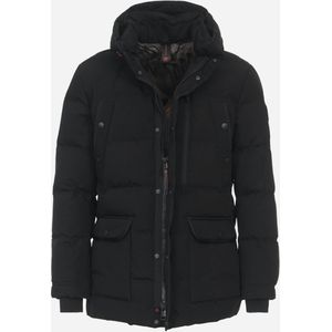 CASA MODA comfort fit winterjas, zwart -  Maat: 6XL