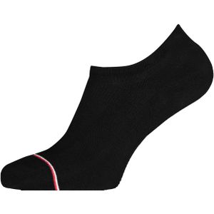 Tommy Hilfiger Iconic Sports Socks (2-pack), heren sneakersokken katoen, onzichtbaar, zwart