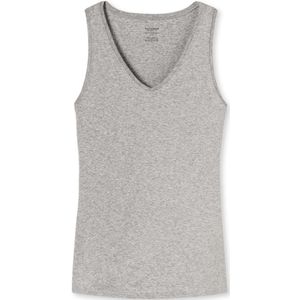 SCHIESSER Naturschonheit singlet (1-pack), dames hemd grijsmelange