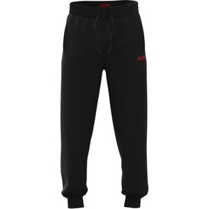 HUGO Linked Pants, heren pyjama- of loungebroek, zwart -  Maat: XL