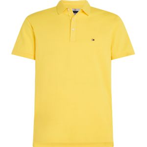 Tommy Hilfiger 1985 Slim Polo, heren poloshirt, geel -  Maat: XS