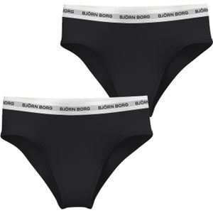 Bjorn Borg dames Core High Waist Briefs, slip hoge taille (2-pack), multicolor -  Maat: XXL