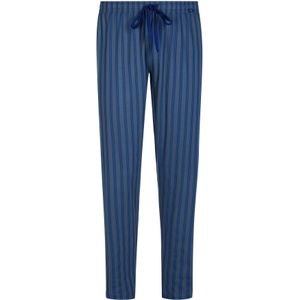 Mey pyjamabroek lang, Cranbourne, blauw gestreept -  Maat: XXL