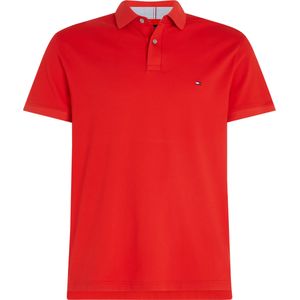 Tommy Hilfiger 1985 Regular Polo, heren poloshirt, rood -  Maat: XS