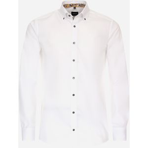 VENTI modern fit overhemd, mouwlengte 72 cm, popeline, wit 46