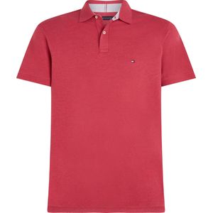Tommy Hilfiger 1985 Regular Polo, heren poloshirt, roze melange