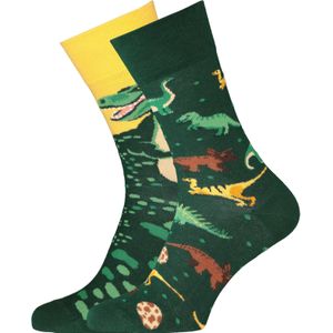Many Mornings sokken, Dinosaurs - Unisex - Maat: 43-46