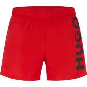 HUGO Abas swim shorts, heren zwembroek, rood -  Maat: XL