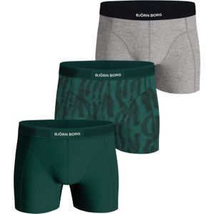 Bjorn Borg Cotton Stretch boxers, heren boxers normale lengte (3-pack), multicolor -  Maat: M