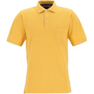 Redmond regular fit poloshirt, geel -  Maat: 3XL