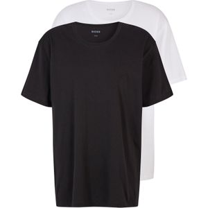 HUGO BOSS Comfort T-shirts relaxed fit (2-pack), heren T-shirts O-hals, multicolor -  Maat: 5XL