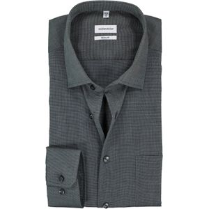 Seidensticker regular fit overhemd, grijs fil a fil 54