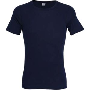 Ceceba heren T-shirt met O-hals (1-pack), donkerblauw