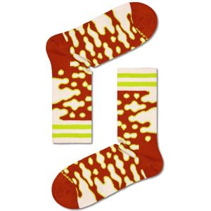 Happy Socks Trippy Bark 3/4 Crew Sock, unisex sokken