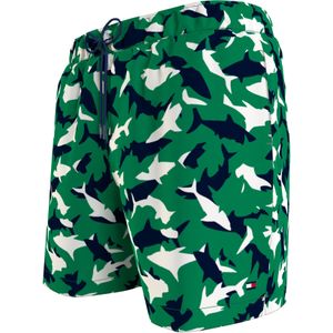 Tommy Hilfiger - Medium Drawstring - Zwembroek - Groen - Heren