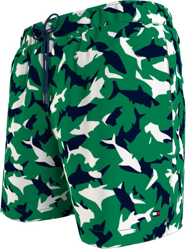 Tommy Hilfiger - Medium Drawstring - Zwembroek - Groen - Heren