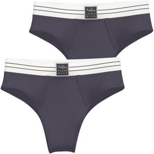 Bjorn Borg - Original Highwaist Briefs - Grijs - 2-pack - Dames