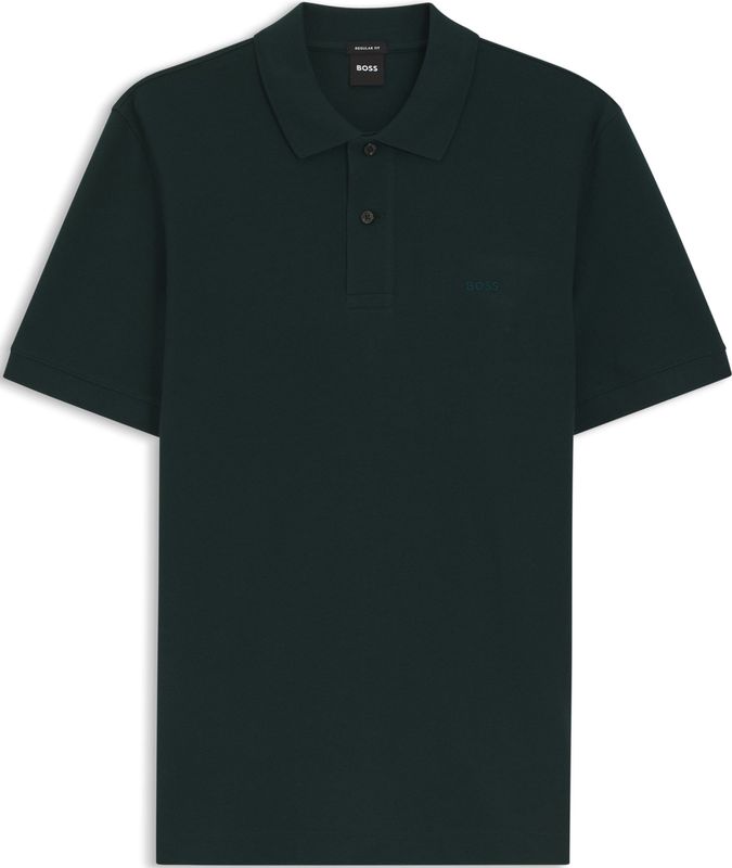 BOSS Pallas regular fit polo, pique, groen