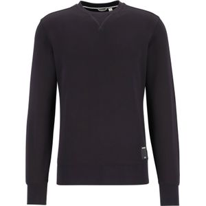 Bjorn Borg crew neck sweater, heren sweatshirt dik, zwart -  Maat: XL