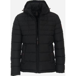 CASA MODA comfort fit winterjas, zwart -  Maat: 10XL