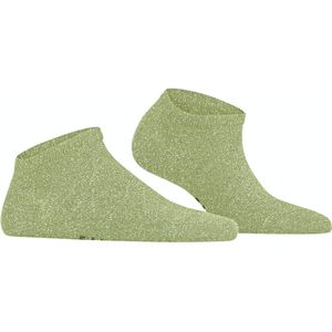 FALKE Shiny dames sneakersokken, groen (nile) -  Maat: 39-42