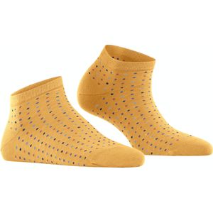 FALKE Multispot dames sneakersokken, geel (hot ray) -  Maat: 35-38