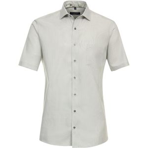 CASA MODA comfort fit overhemd, korte mouw, twill, groen