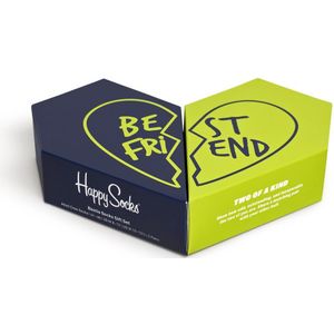 Happy Socks - Bestie Socks Gift Set - Unisex Sokken - Cadeauverpakking - 2 Paar
