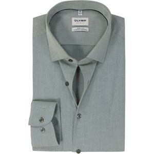 OLYMP Level Five 24/Seven Overhemd, body fit, Modern Kent, Lindegroen