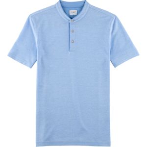 OLYMP Level Five Casual body fit polo, lichtblauw