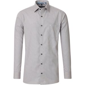 CASA MODA - Comfort Fit - Overhemd - Beige - Seersucker