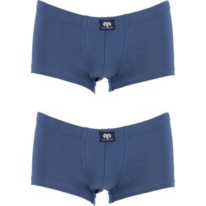 Ceceba heren boxers buikmodel (2-pack), blauw